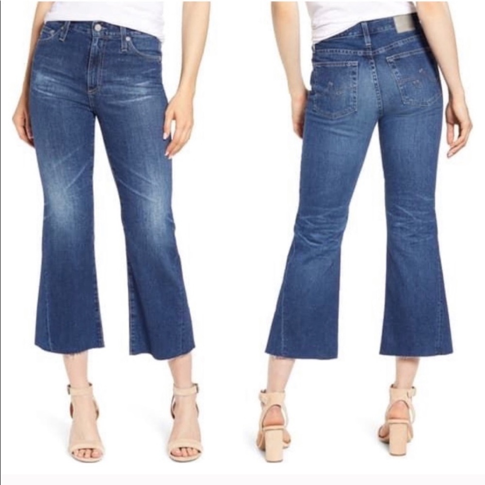 NEW • AG Jeans • Quinne High Rise Kick Flare Jean - Picture 2 of 2